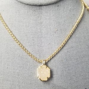 Kendra Scott 10" gold tone necklace RARE NWT